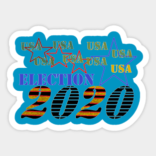 ELECTION USA 2020 Sticker